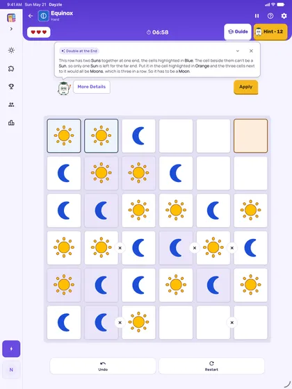 iPad: an Equinox hint