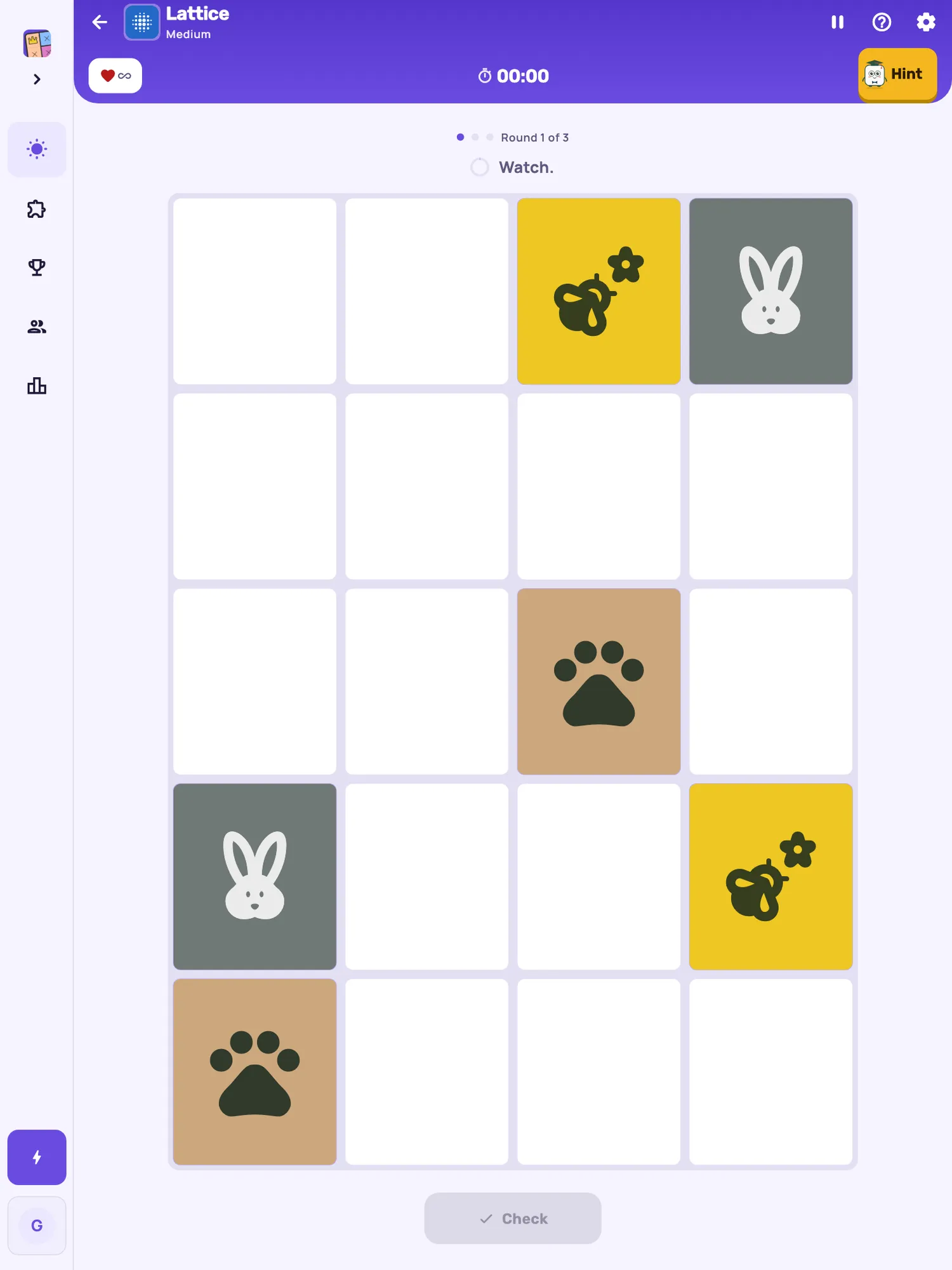 Lattice on iPad: the pattern to remember